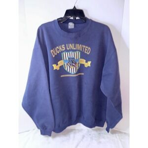 Marathon Apparel Ducks Unlimited Graphic Crewneck Sweatshirt XL Vintage USA Made